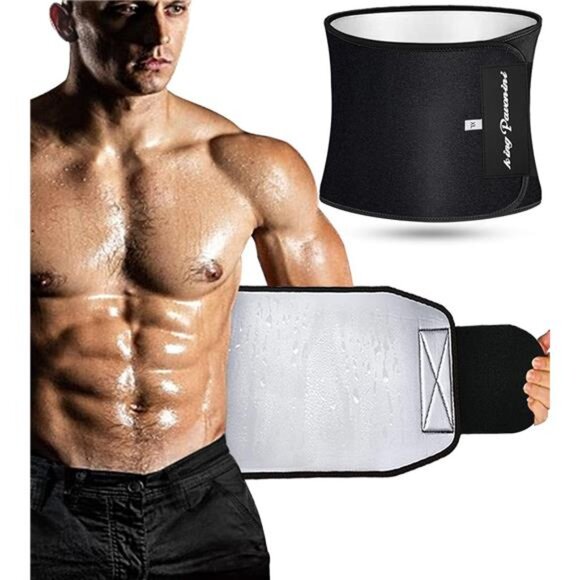 Waist Trimmer for Women & Mens Waist Trainer Sweat Belt Plus Size, Upgraded - Picture 1 of 7